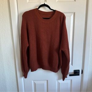 Rust Sweater
